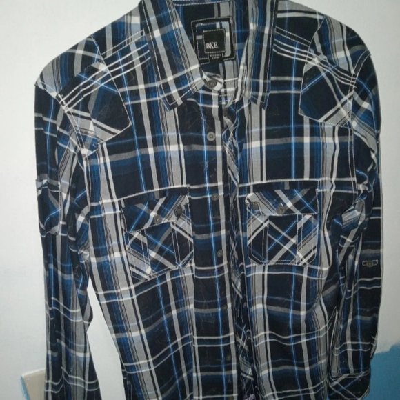 Affliction/other brand shirt lot